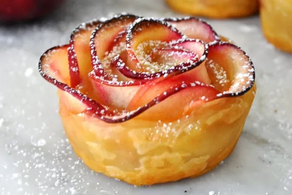 Apple Rosettes Dessert