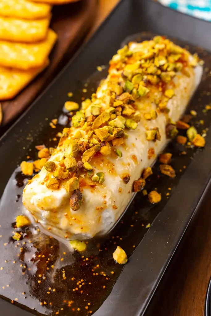 Honey & Pistachio Goat Cheese Appetizer